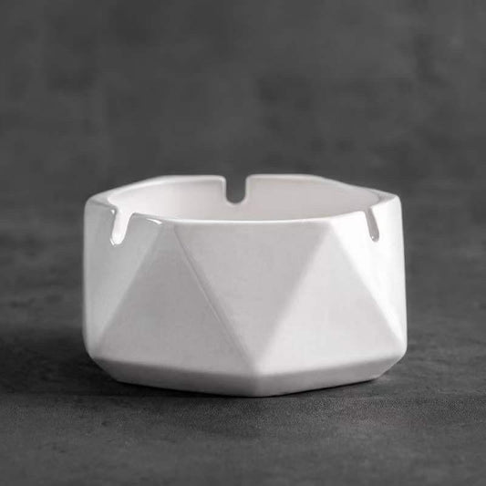 Luxury Geometric Ceramic Ashtray