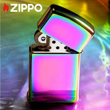 Rainbow Finish Zippo Lighter