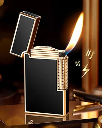 S.T. Dupont Paris Refillable Luxury Metal Lighter