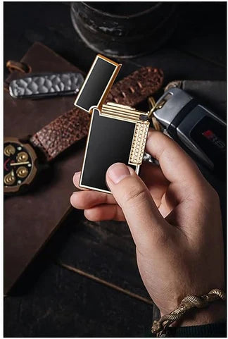 S.T. Dupont Paris Refillable Luxury Metal Lighter