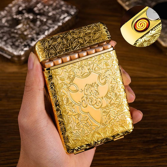 Classic Metal Cigarette Storage Box