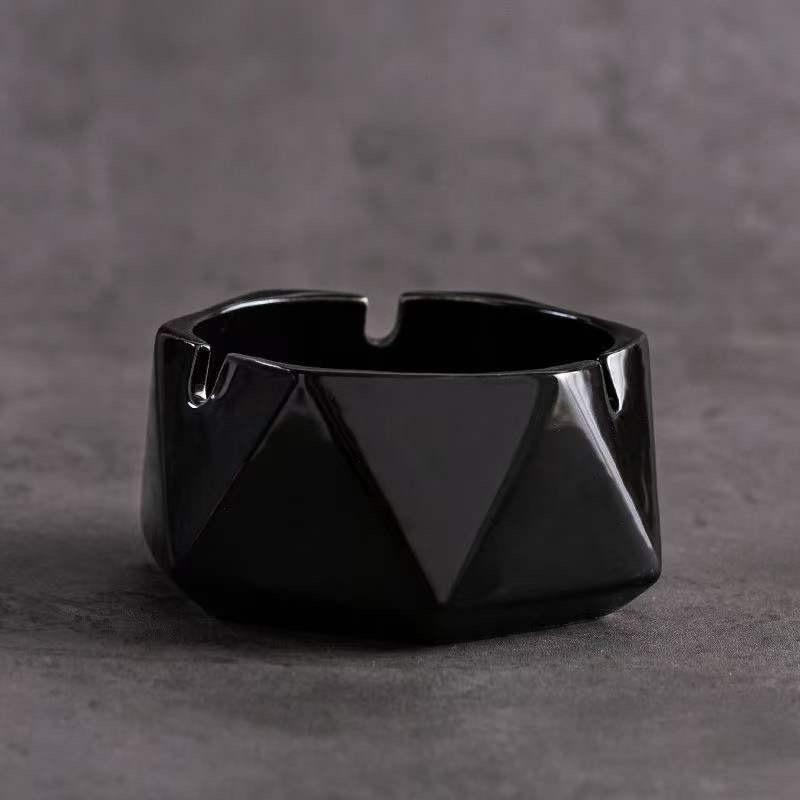 Luxury Geometric Ceramic Ashtray