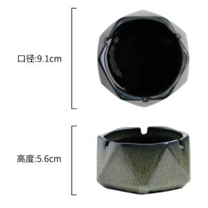Luxury Geometric Ceramic Ashtray