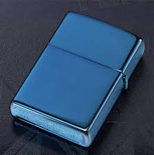 Blue Matte Zippo Lighter