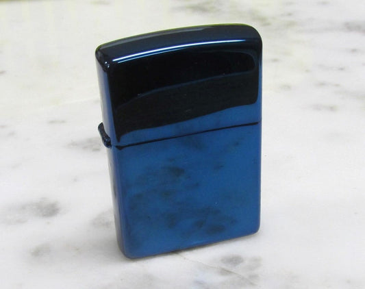 Blue Matte Zippo Lighter